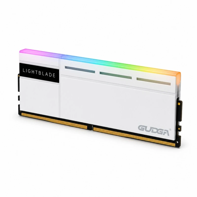 DDR5 RGB UDIMM RAM Mô-đun bộ nhớ máy tính để bàn tản nhiệt không phải ECC